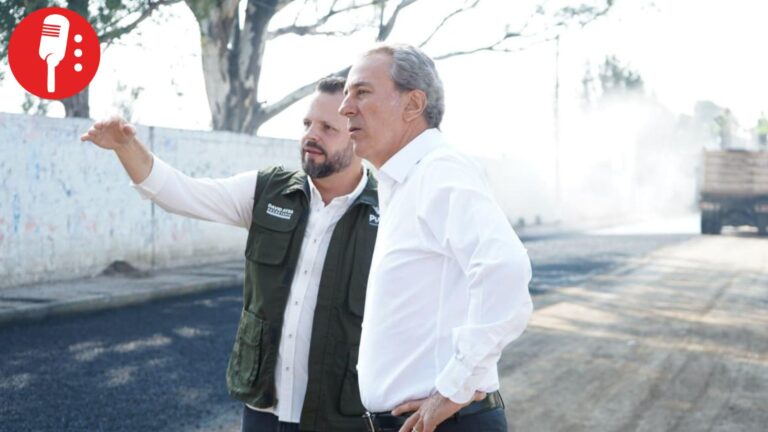 Avanza rehabilitación vial en Puebla con obras en la colonia Vicente Guerrero