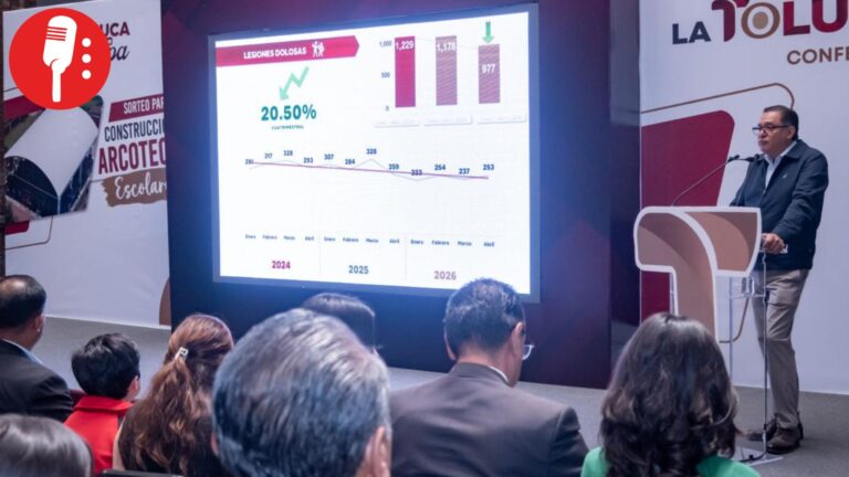 Toluca reduce más de 40% delitos de alto impacto en primer cuatrimestre