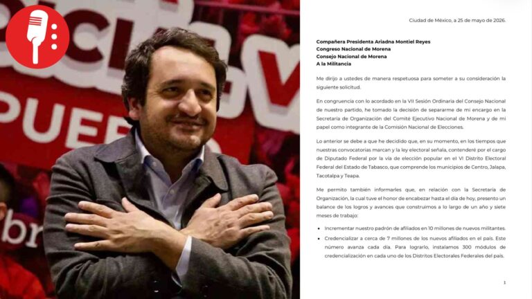 Andrés López Beltrán deja Morena; buscará diputación federal por Tabasco