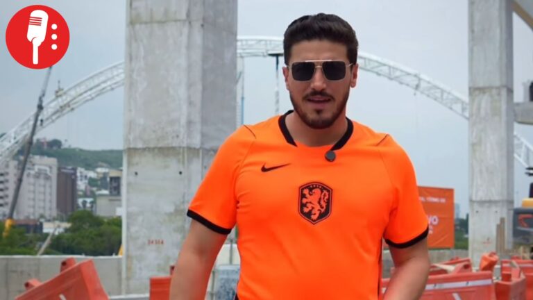 Samuel García presume proyecto “estrella” inconclusa a dos semanas del mundial en Nuevo León