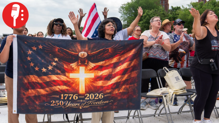 Mitin ultracristiano en EUA alimenta culto político alrededor de Trump