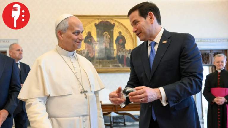 Marco Rubio visita al Papa León XIV tras choque entre Trump y Vaticano