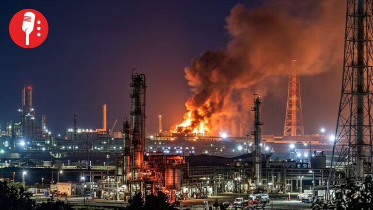 Incendio en refinería de Pemex en Oaxaca deja 6 heridos; descartan riesgos mayores