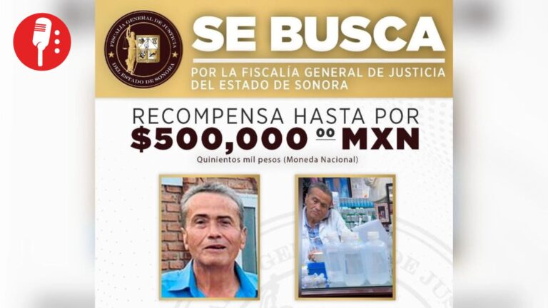 Ofrecen 500 mil pesos por médico ligado a muertes con “sueros vitaminados” en Sonora
