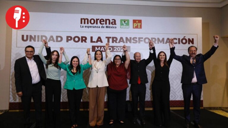 Morena, PT y PVEM usarán encuestas y apoyo del gabinete de seguridad rumbo a 2027