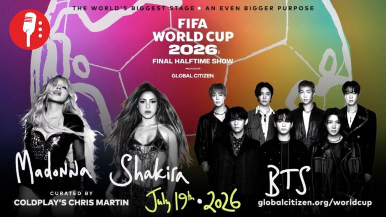 FIFA convierte la final del Mundial 2026 en un “Super Bowl” con Shakira, Madonna y BTS