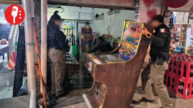 Decomisan 23 tragamonedas frente a escuelas de Tapachula, Chiapas