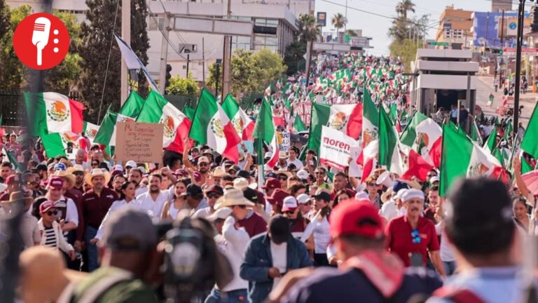 “El pueblo no se calló”: Ariadna Montiel presume marcha de 20 mil personas en Chihuahua