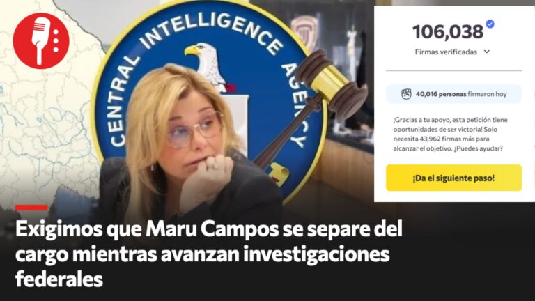 Ya son más de 100 mil chihuahuenses que firmaron para que Maru Campos deje el cargo
