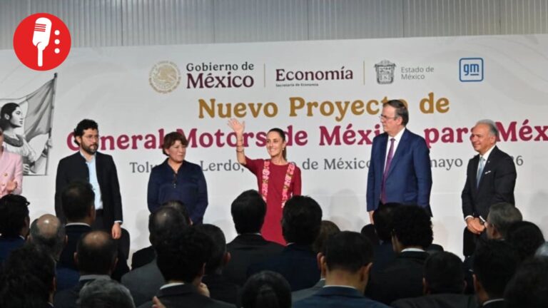 Sheinbaum celebra inversión de GM por mil mdd para fabricar autos en México