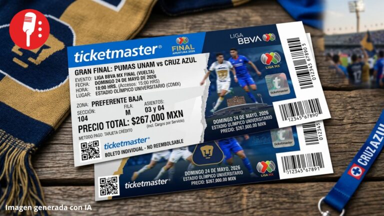 Reventa se dispara para la final Pumas vs Cruz Azul y boletos alcanzan hasta 267 mil pesos