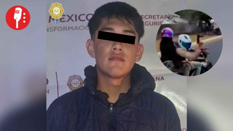 Cae “Angelito MJ”, sujeto que disparó al aire sobre Paseo de la Reforma