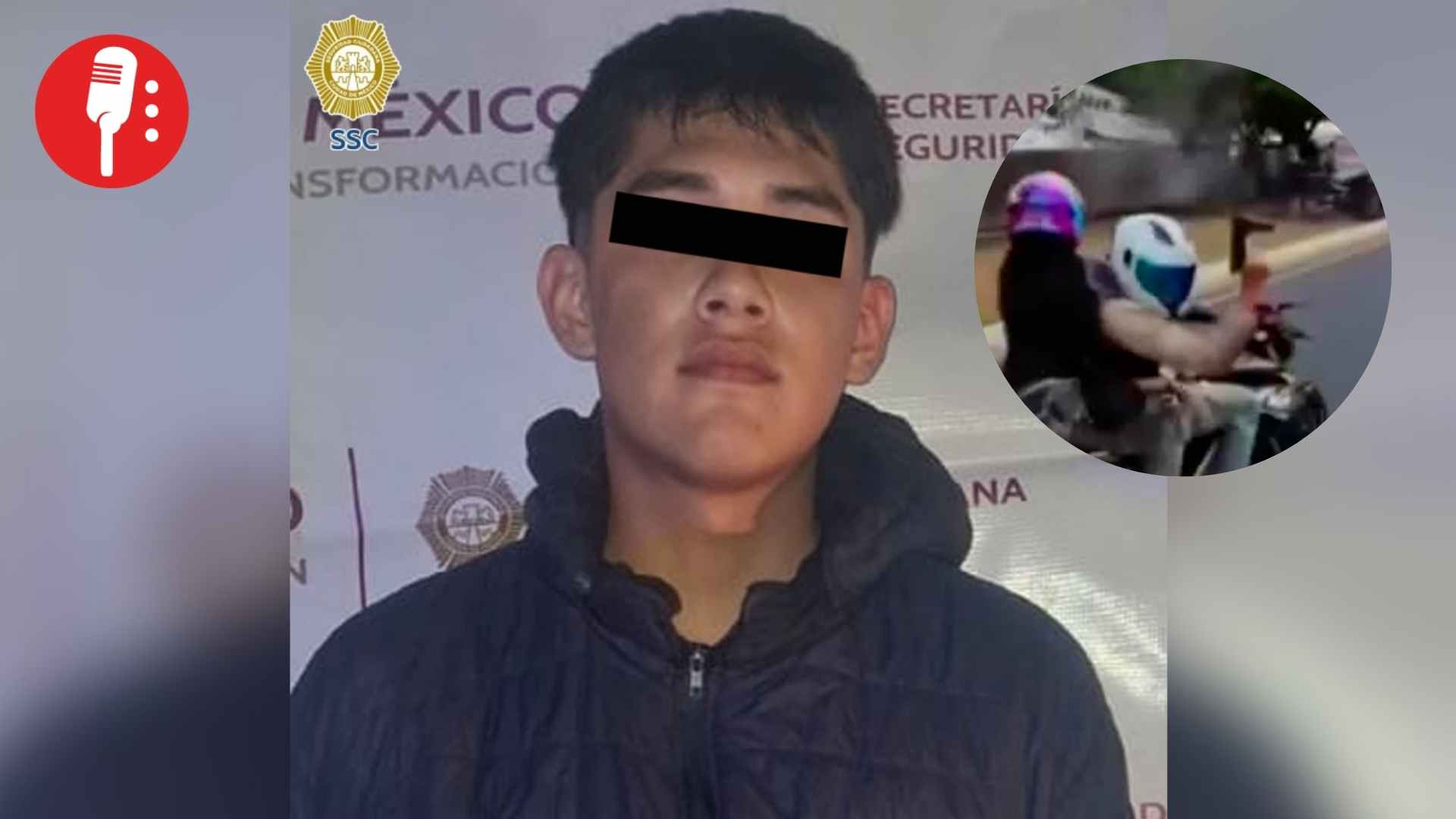 Cae “Angelito MJ”, sujeto que disparó al aire sobre Paseo de la Reforma