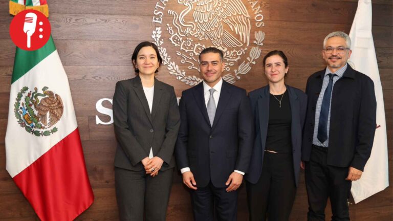 Harfuch estrecha alianza con la Unión Europea para combatir al crimen transnacional