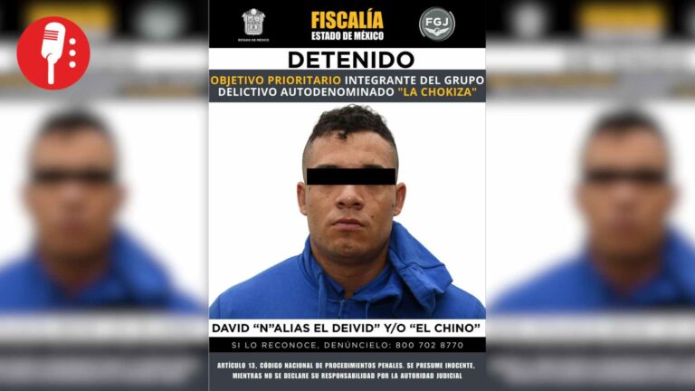 Detienen en el AICM a “El Deivid”, objetivo prioritario y presunto líder de La Chokiza