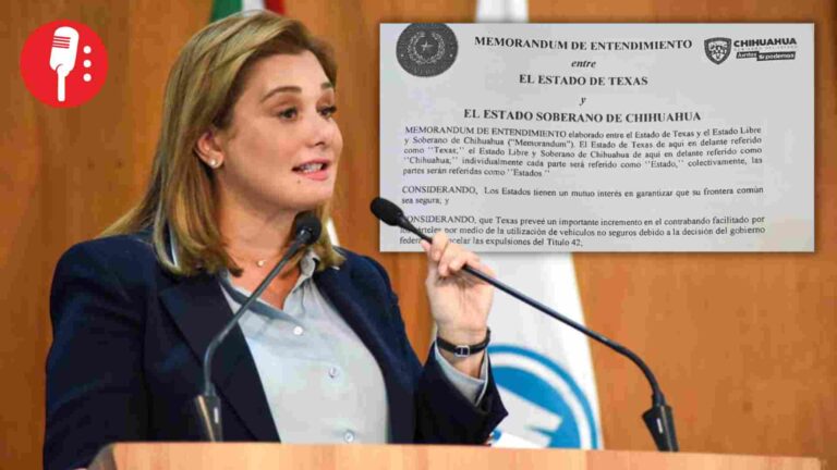Maru Campos violó la Constitución al pactar con Texas operaciones de seguridad en Chihuahua