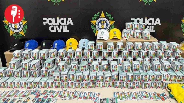 Policía de Brasil decomisa 200 mil estampas pirata del álbum del Mundial 2026