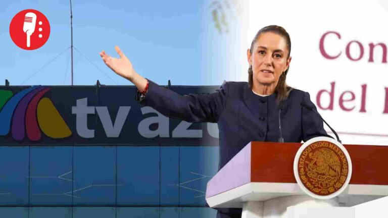 Sheinbaum exhibe campaña de TV Azteca tras cobro de impuestos: “Difunden mentiras contra el gobierno”