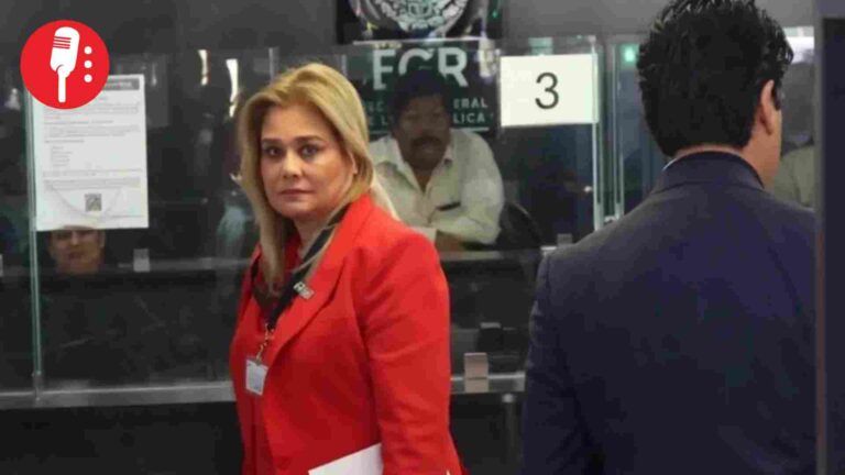Maru Campos arma show político en la FGR de CDMX tras citatorio por caso CIAGATE