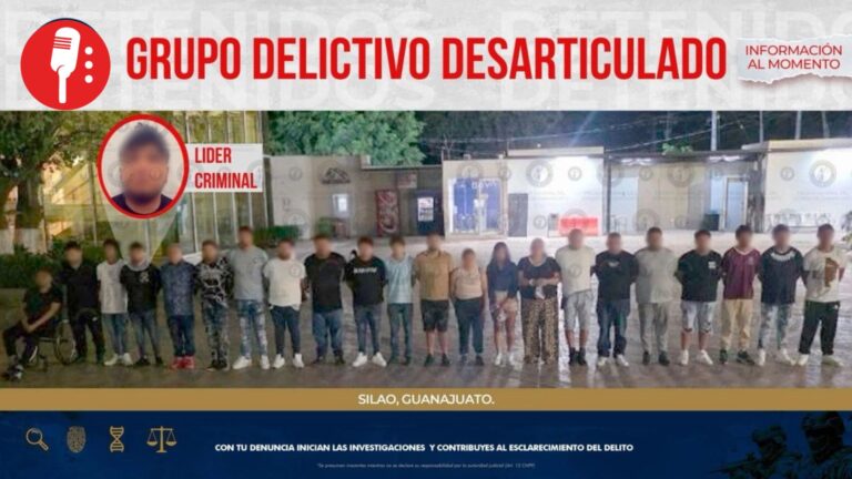 Capturan a “El Tiki” y a otros 21 presuntos integrantes del CJNG en Guanajuato
