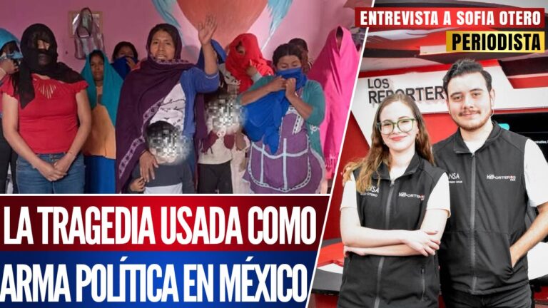 Entrevista | ¿Montaje? “Indígenas” piden la intervención de Trump y Bukele en México: Sofía Otero