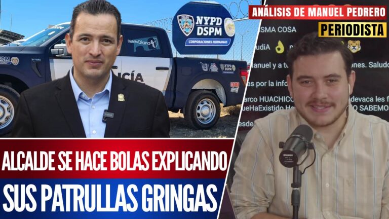 Entrevista Manuel Pedrero vs alcalde de Chihuahua con sus patrullas de Nueva York