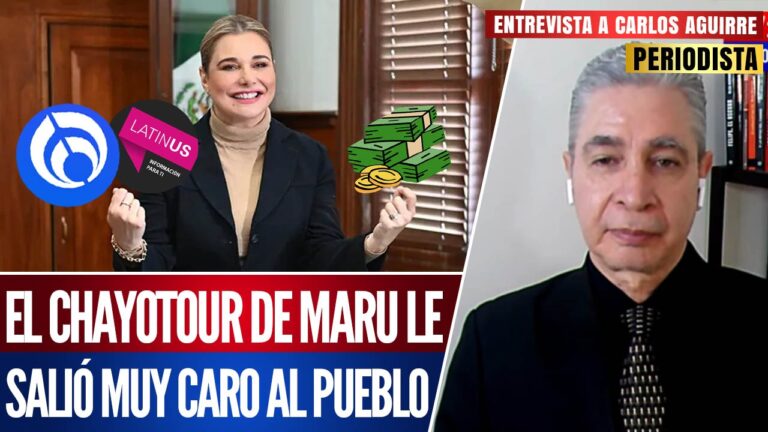 Entrevista | La red de chayote de Maru Campos a Fórmula, TV Azteca, MVS y más: Carlos Aguirre