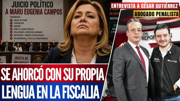 Entrevista | Llego el juicio político a Maru Campos en la Cámara de Diputados: César Gutiérrez Priego