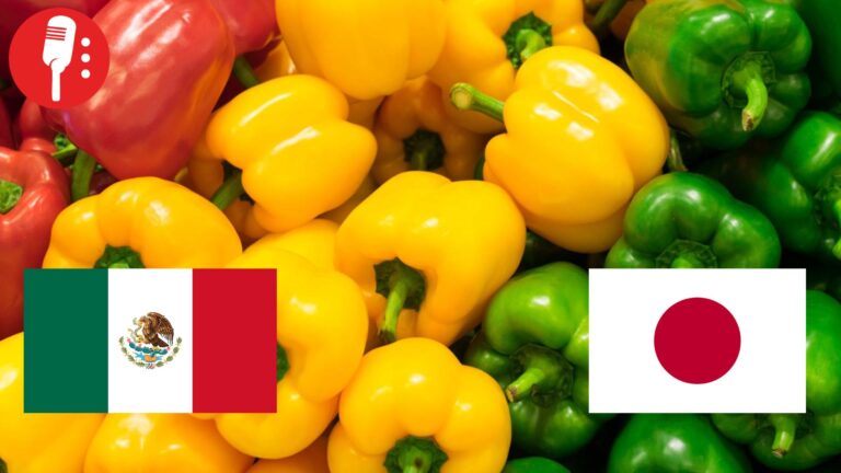México inicia exportación de chile morrón a Japón tras 16 años de negociación