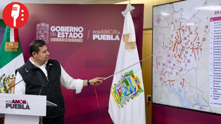 Puebla pavimentará más de 40 mil calles y 400 km de vialidades en 2026