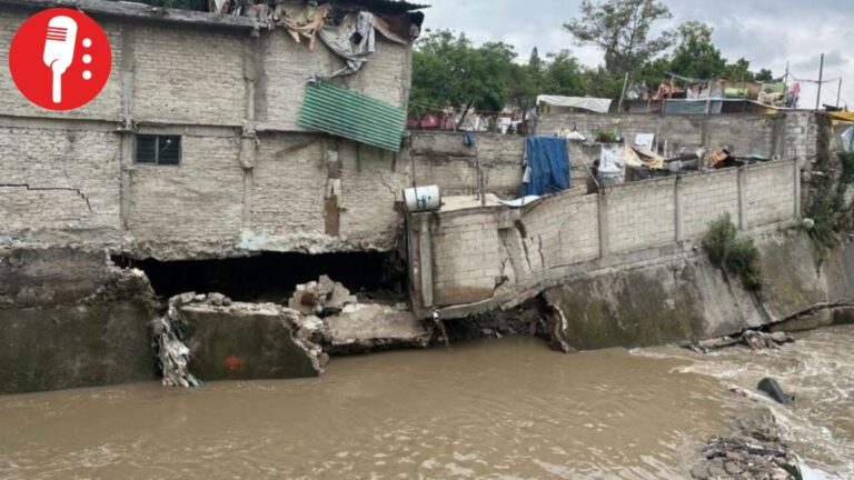Lluvias provocan colapso de 3 viviendas y evacuación de 48 personas en Naucalpan