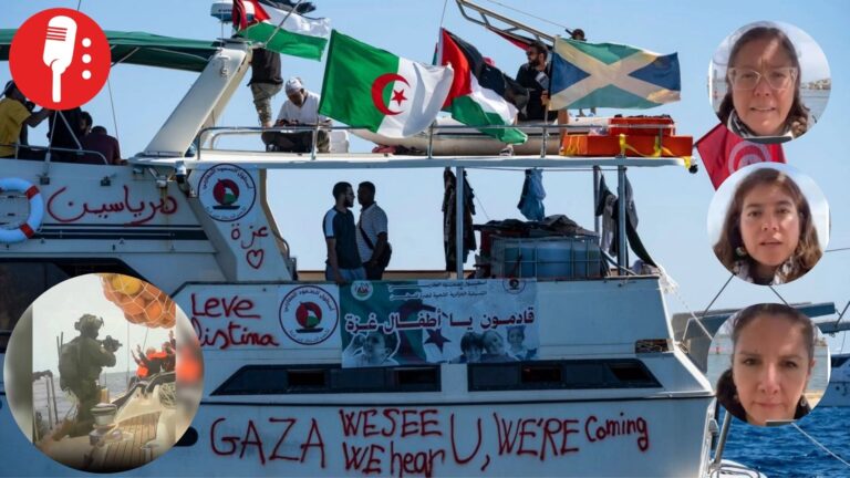 Israel intercepta 48 barcos de ayuda a Gaza y retiene 100 activistas internacionales