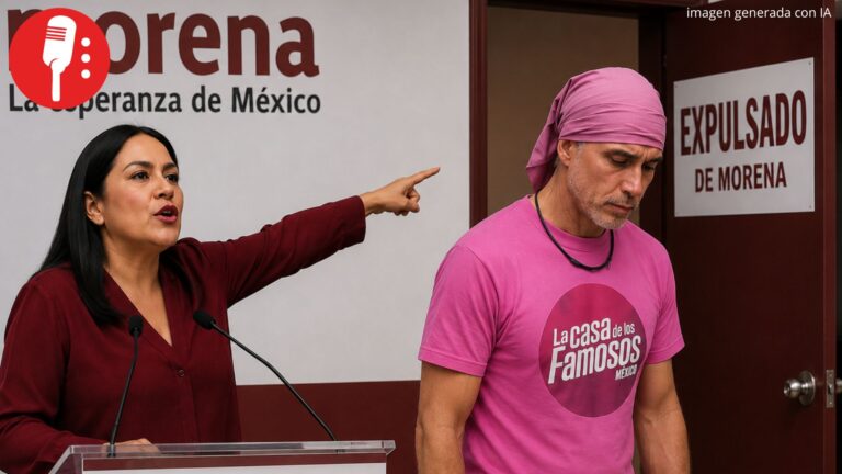 Morena desmiente a Sergio Mayer: ¡No renunció, lo expulsaron!