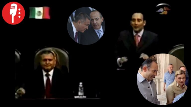 Roberto Gil Zuarth, quien defendia a García Luna, ahora defiende a Maru Campos