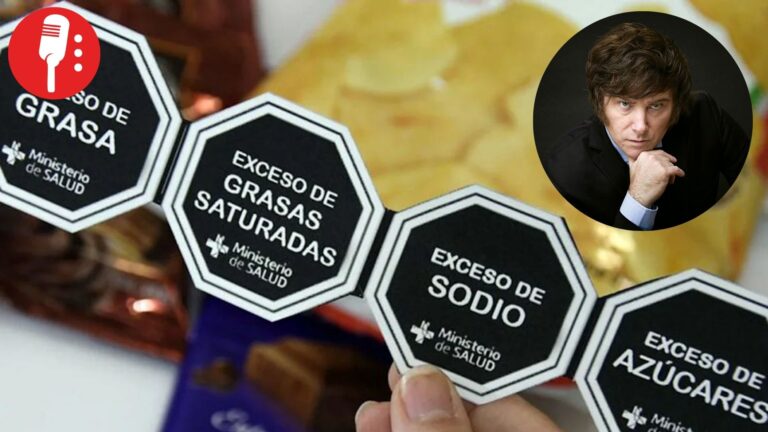 Milei busca eliminar etiquetado en Argentina pese a evidencia de éxito en México