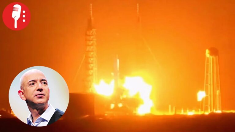 Explota cohete New Glenn de Jeff Bezos durante pruebas en Florida