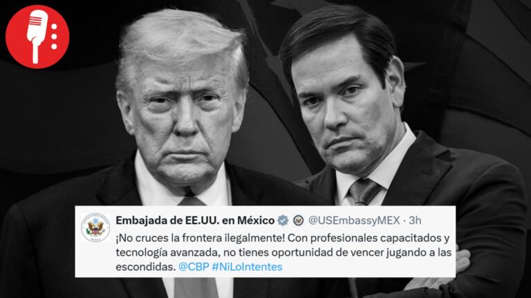Embajada de EUA amenaza a quienes quieran cruzar la frontera: #NiLoIntentes