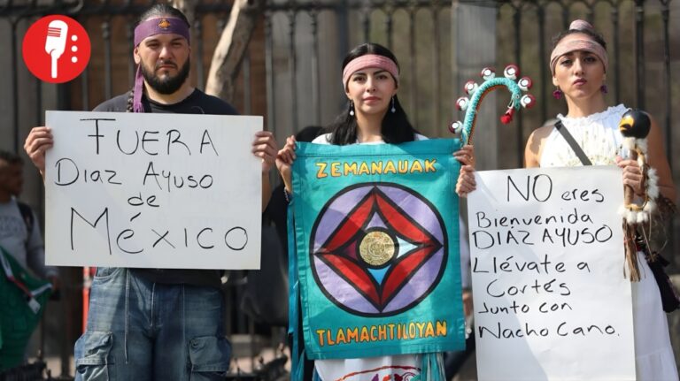 Pueblos indígenas rechazan visita de Díaz Ayuso