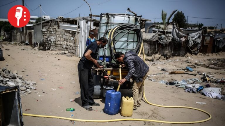 Israel usa la sed como castigo en Gaza