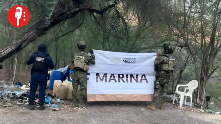 Semar interviene en Michoacán y asegura hidrocarburo