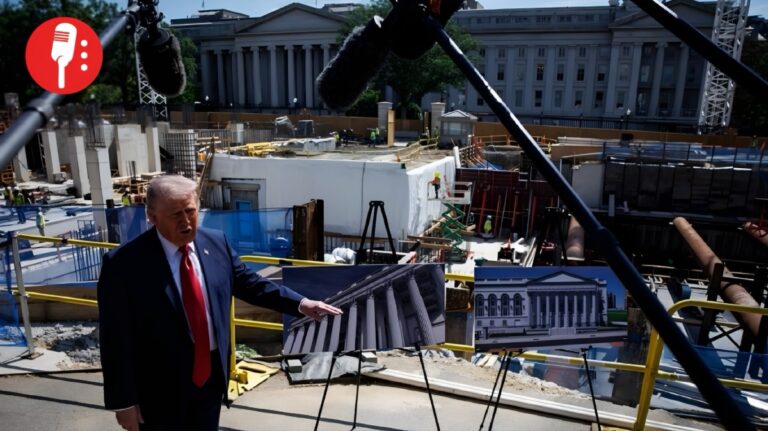 El Senado rechaza fondos para el salón de baile de Trump