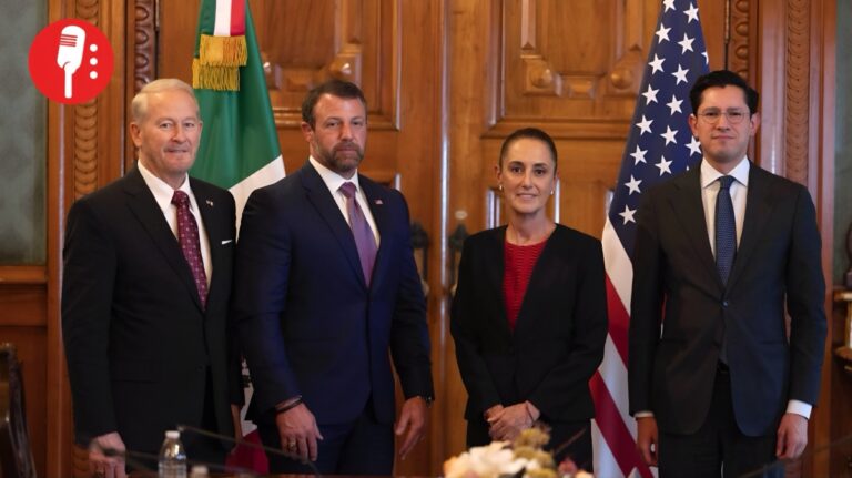 Sheinbaum se reúne con secretario de Seguridad de EUA