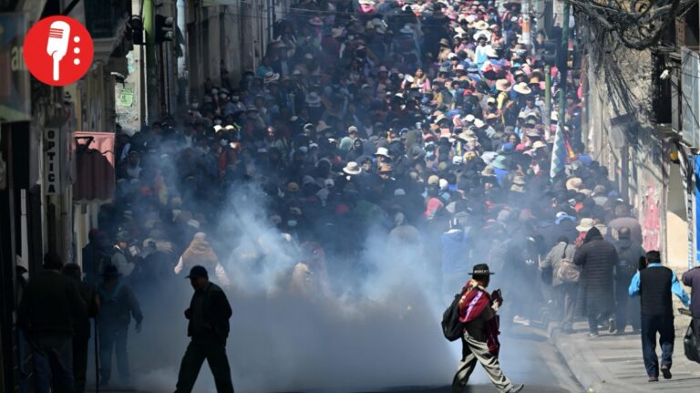 Protestas masivas en La Paz demandan la renuncia de Rodrigo Paz