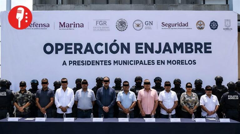 Prisión preventiva para cinco ex funcionarios de Morelos