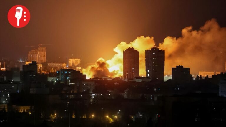 Rusia sacude Kiev con un bombardeo masivo de misiles