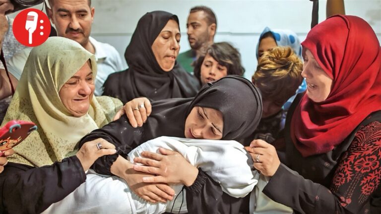 Un misil israelí borra del mapa a una joven familia en Gaza