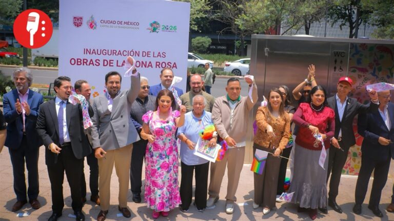 Zona Rosa revive: Clara Brugada inaugura renovación del corredor cultural y diverso