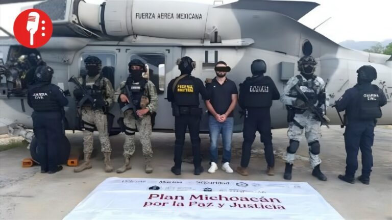 Detienen a ‘El Repollo’ en Tepalcatepec
