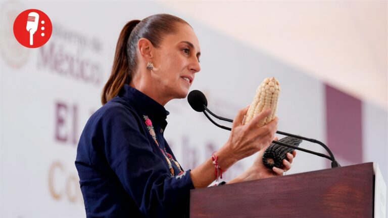 Sheinbaum defiende conquistas sociales y critica a conservadores
