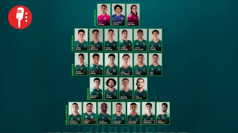México elige a sus héroes para el Mundial